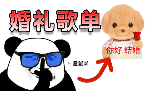 自费购买素材！2025年婚礼结婚喜庆歌单，共20套，分类清晰，结婚庆现场主持歌曲歌单素材