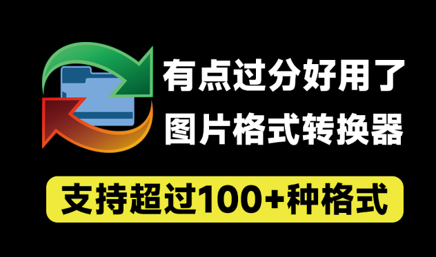 有点过分好用了！万能图片格式转换器，超100+格式支持，支持PSD格式转jpg等，完全免费 reaConverter Pro